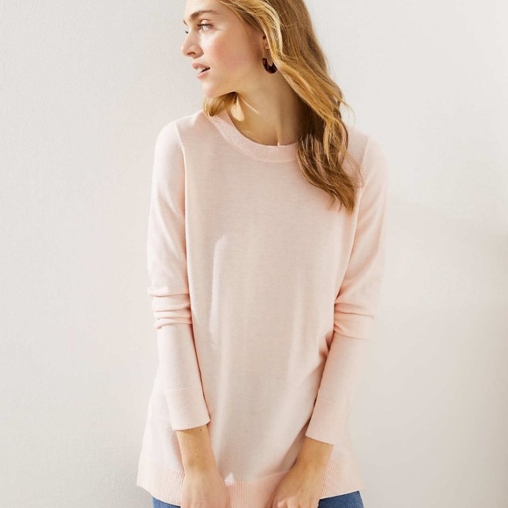 ❄️ LOFT Side Slit Tunic Sweater ❄️